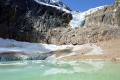 15 Angel Glacier on Mount Edith Cavell, Cavell Glacier and Cavell Pond.jpg